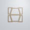 Ekena Millwork Medium Greeley Decorative Fretwork Wood Wall Panels, Hickory, 15 3/8"W x 15 3/8"H x 3/8"T WALW16X16X0375GLYHI - alternate 2